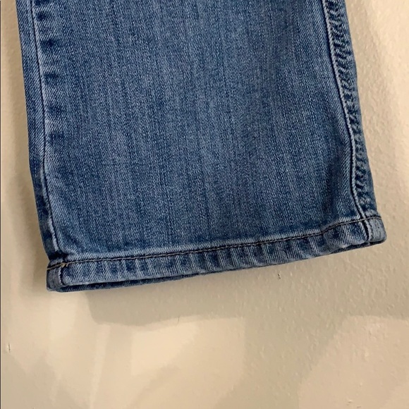 Size 2 Calvin Klein Light Wash Bootcut Jeans - Picture 4 of 10